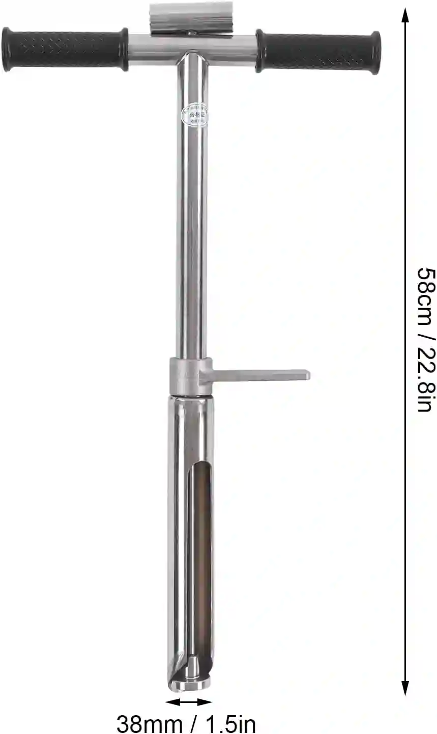 Sonda de Muestra de Suelo en uso